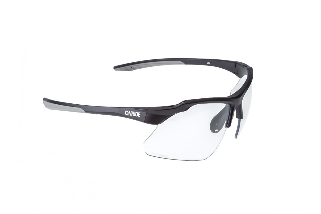 Окуляри ONRIDE Joy матово чорні з лінзами Photochromic clear to grey (84-25%)