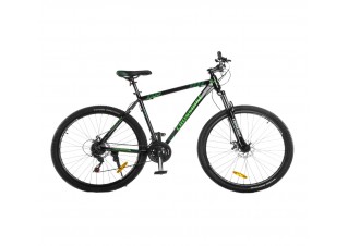 ВЕЛОСИПЕД CROSSBIKE EVEREST 29"21" ЧОРНИЙ-ЗЕЛЕНИЙ 