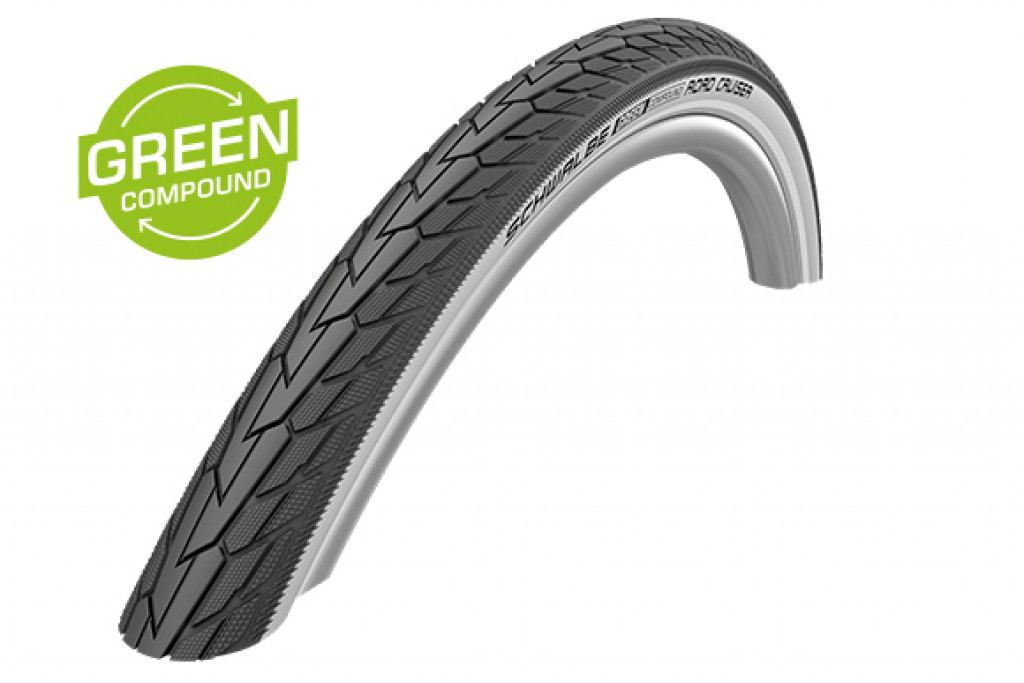 Покришка Schwalbe Road Cruiser 700x35C (37-622) 50TPI 625g biely bok