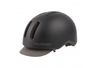 Шолом POLISPORT Commuter  чорний In-Mold