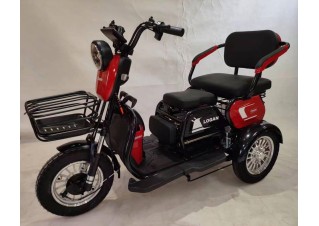 Трицикл Corso Logan  електричний двигун 800W, акумулятор 72V/20Ah, колеса 300-10, в коробці