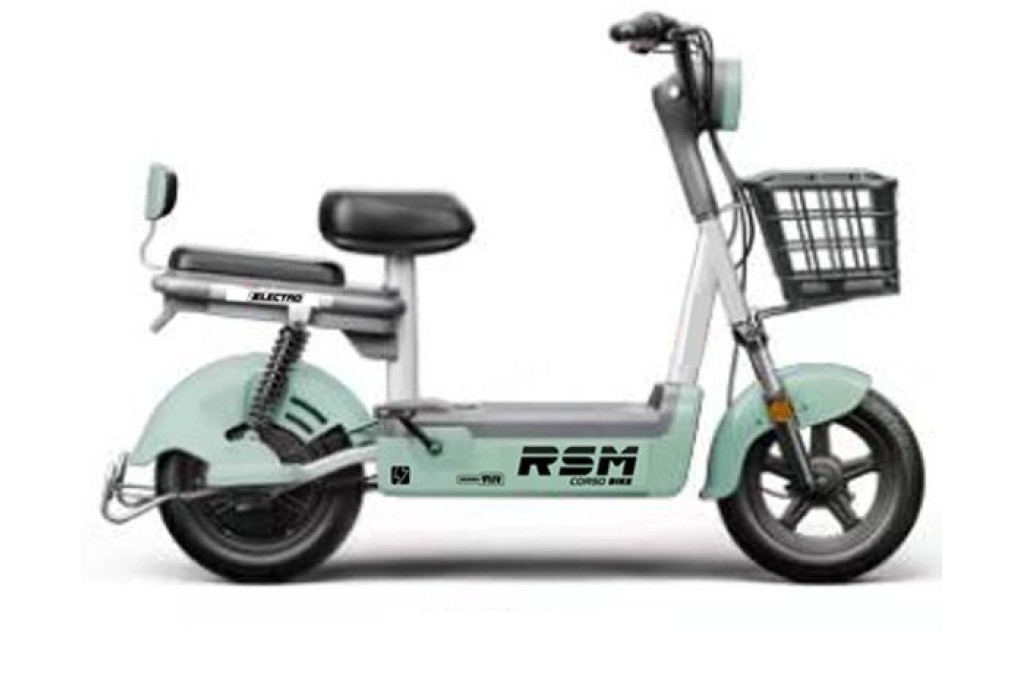 Електричний мопед Corso RSM  двигун 500W, акумулятор 48V/20Ah, в коробці  