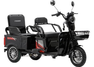 Трицикл Crosser Transit TR-5 800W 72V 20Ah БЕЗКОШТОВНА ДОСТАВКА НА ВІДДІЛЕННЯ НОВОЇ ПОШТИ В КОРОБЦІ